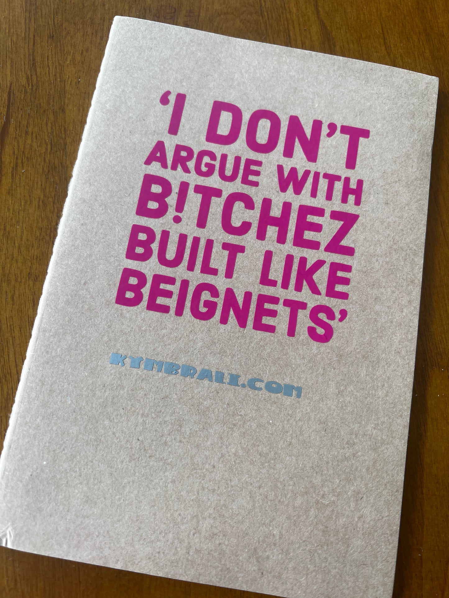 Y.) BEIGNET BUILT BICH NOTEBOOK
